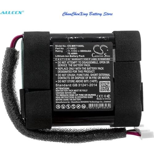 Cameron Sino 6800mAh Battery C196G1 for Marshall Tufton