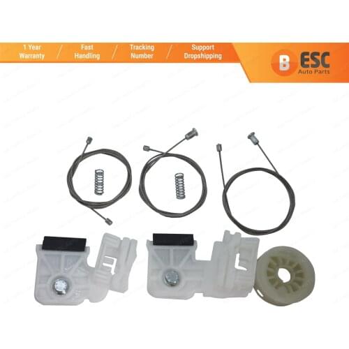 ESC EWR5218 Window Regulator Repair Kit Front Right 824813 K001 for Hyundai Elantra 4 Sonata 5