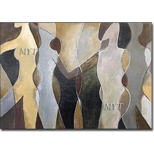 Decorative Items New Design Oil Painting Abstract Figure Art Paintings Artwork Unframed Home Decoration Wall Pictures Canvas Art