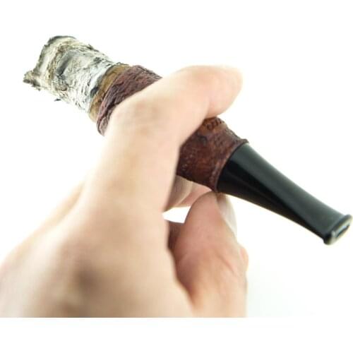 25-57 Ring Solid Wood Cigarette Cigar Pipe Holder Mens Special Smoking Gadget Accessories Extension Filter High-End Gift