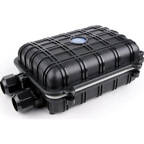 FTTH closure 1 in 1 out Horizontal fiber fusion box Optical Fiber Splice Joint Enclosure Box 12- 96 cores