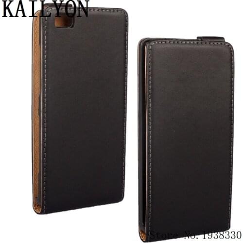 KAILYON Phone Cases For Huawei P8 Lite Flip Case Luxury Genuine Leather For Huawei P8 Lite Flip Cover Case High Quality Cell Pho