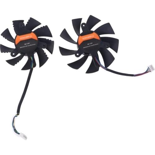 2021 New 75mm 85mm 4pin Cooler Video Card Cooling Fan for iGame GeForce GTX 1070Ti 1080