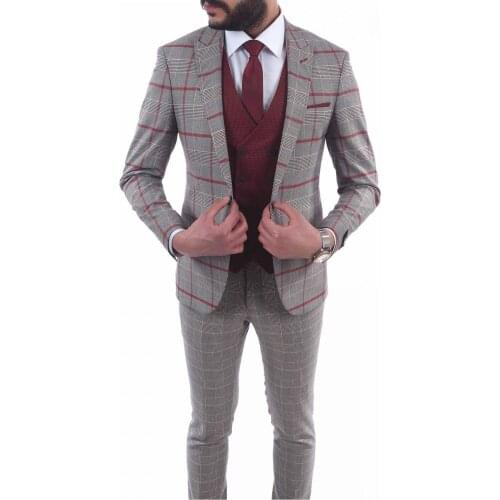 Mens Vest Suit