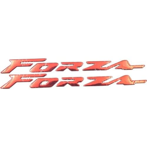 For Honda FORZA 300 125 250 Forza300 Forza125 250 Motorcycle Body Shell Stickers 3D Decal Sticker Emblem