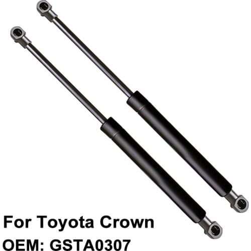 Tailgate Gas Spring Strut Lift Cylinder Support GSTA0307 for Toyota Crown 2003 2004 2005 2006 2007 2008（pack of 2