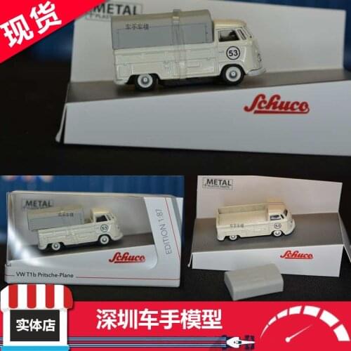 Schuco 1/87 VW T1b Pritsche Plane pick up #53 Limited edition metal transport car