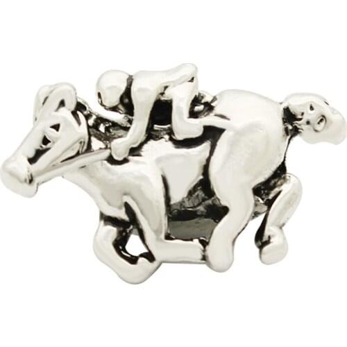 Fit Pandora charm bracelets Horses on the field Friends Forever For Beads Charms Bracelet beads for jewelry making