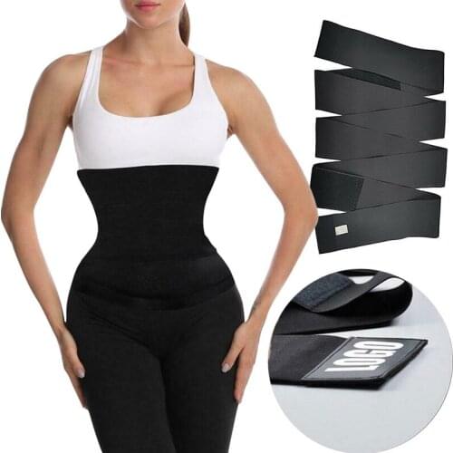 Waist Trainer Shaperwear Belt Women Slimming Tummy Wrap Belt Resistance Bands Body Shaper Fajas Control Strap