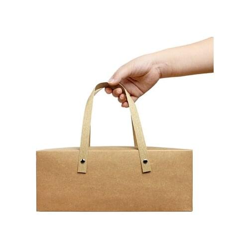 Hand-held kraft paper moon cake and pastry packaging paper box, tourist local specialties, souvenir gift packaging box