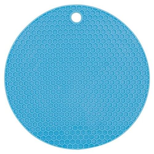 Silicone Round Shape Table Placemat Mat Kitchen Accessories Heat Non-slip Resistant Pot Tray Insulation Mats With Rich Colors