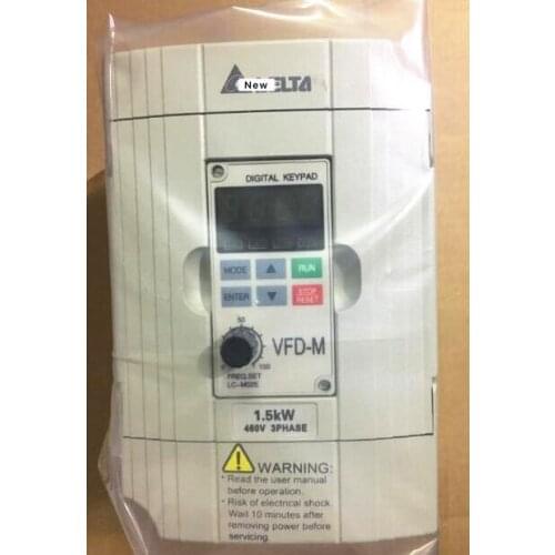 Brand new genuine Delta M series inverter VFD-M VFD015M43B 380V 1.5KW