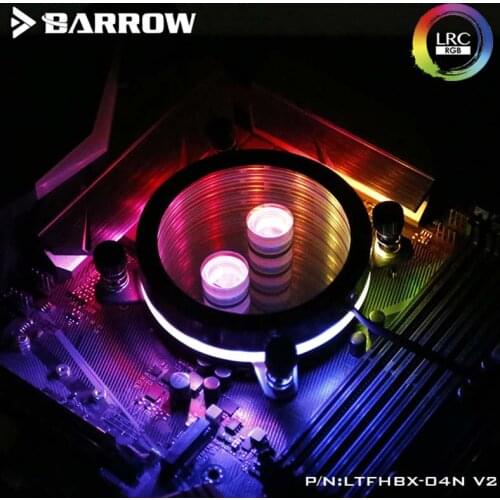 Barrow PC water cooling Radiator cpu cooler processor Water Block for X99/X299 Jetting type micro waterway LTFHBX-04N V2