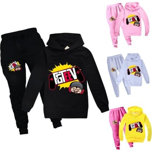 Baby Fgteev Boy Tops Trousers Child Suit Kids Boutique Clothing Wholesale for Girls Hooded T Shirt Halloween Shirts for Toddlers