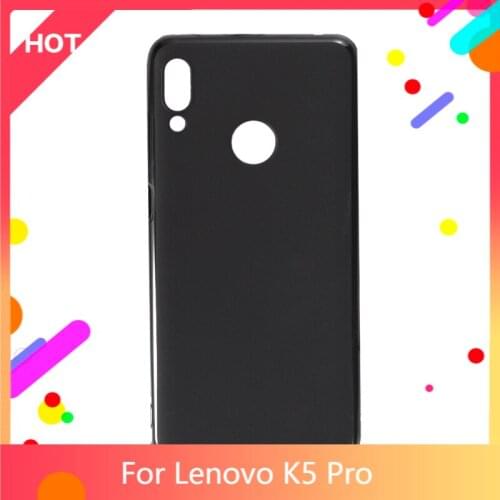 K5 Pro Case Matte Soft Silicone TPU Back Cover For Lenovo K5 Pro Phone Case Slim shockproof