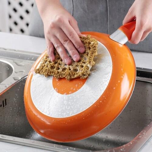 Korean Dish Towel Scouring Pad Dishcloth Oil-Free Kitchen Special Wipes Brush Bowl Brush Pot Supplies