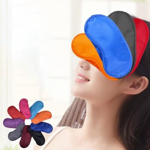 NEW Travel Sleep Rest Sleeping Eye Mask Aid Mask Eye Shade Cover Comfort Blindfold Shield Eyeshade Patch Eye Cover Sleeping Mask