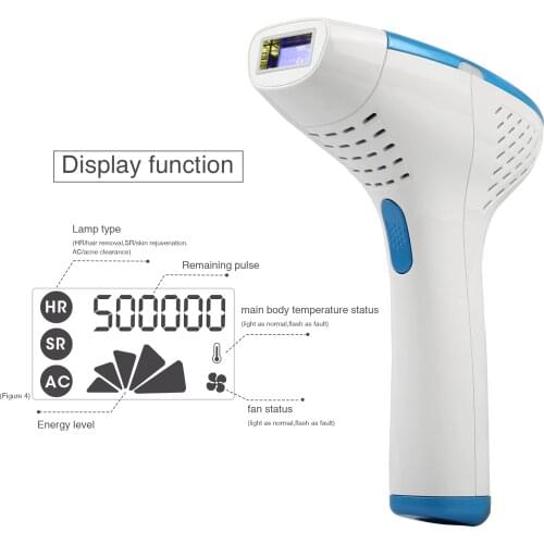 MLAY Factory direct M3 500000 Shots Free Shipping! Home Use IPL Face and Body For Hair Removal+Skin Rejuvenation+Acne Clearance