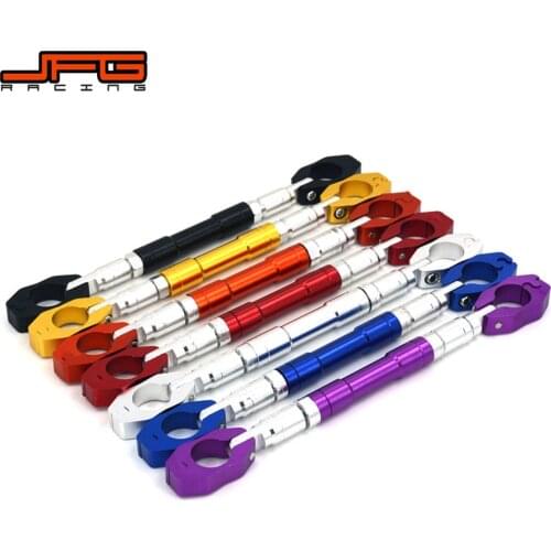 Motorcycle CNC Adjustable 22mm Handlebar Cross Bar Steering Wheel Strengthen Crossbar Brace For KTM HONDA YAMAHA SUZUKI KAWASAKI