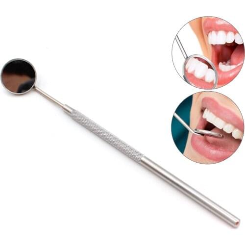 Dental Tool Set Dental Mirror Stainless Steel Mouth Mirror Dental Hygiene Kit Instrument Dental Pick Dentist Prepare Tool