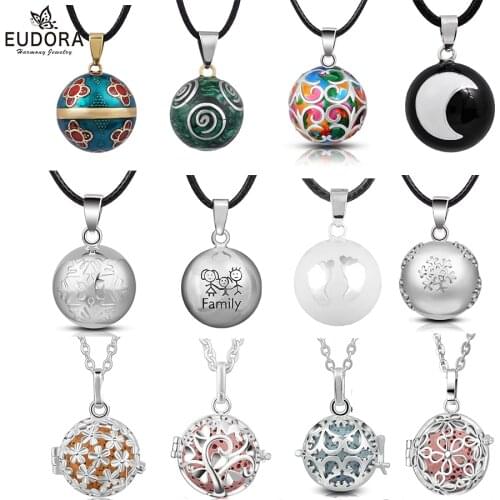 Angel Caller Necklace Gift Harmony Chime Ball Mexican Bola locket Cage Pendant Pregnancy Sounds Ball Pendant for pregnant Women