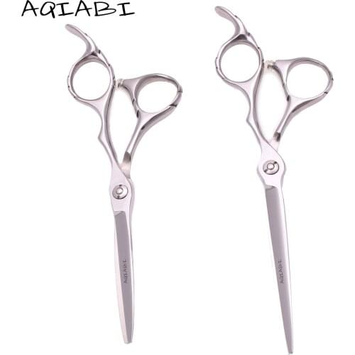AQIABI 5.5" Hairdressing Scissors Haircut Shears Hair Cutting Scissors Thinning Scissors Barber Scissors Hair Professional A9202