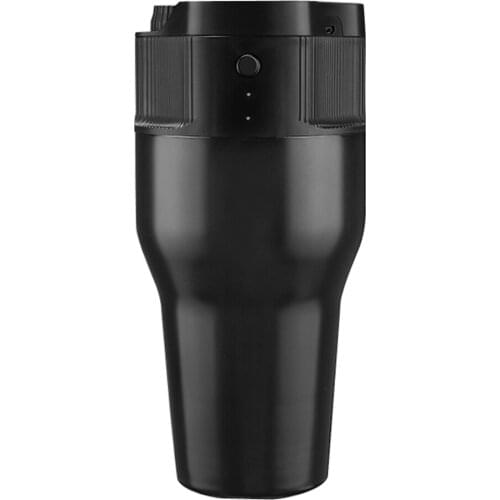 Portable Drip Coffee Maker Compatible w/Refillable K & Single-Serve Capsules