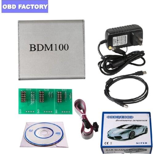 BDM100 V1255 Professional ECU Flasher Chip Tuning Programmer Interface BDM 100 ECU Flasher Code Reader OBDII Diagnostic Tool
