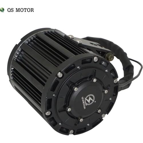 QS 90H 138 4000W 90H 7500W Air cooled Mid drive Motor Max continous 72V 100KPH