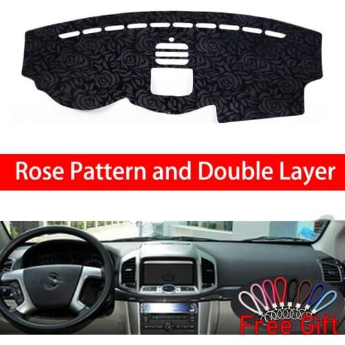 Rose Pattern For Chevrolet Captiva 2010 2011 2012 2013 2014 2015-2017 Car Stickers Car Decoration Car Accessories Car Decals