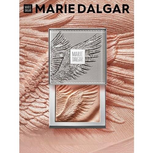 CX MARIE DALGAR Sculpture Art Wings Highlight Contour Compact Ginger Highlight Face Brightening
