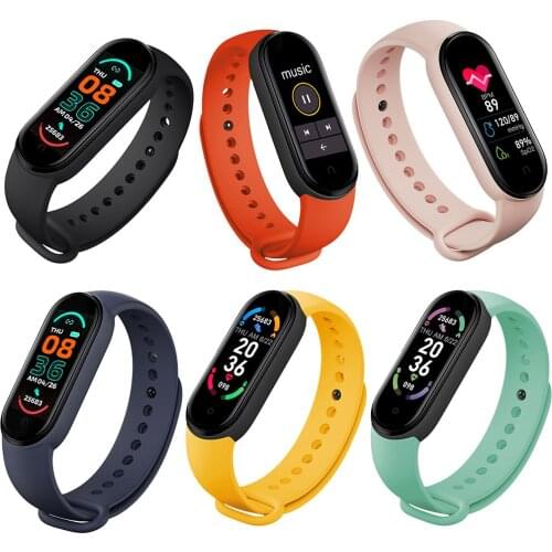 Smart Bands Sport Fitness Tracker M6 Smart WatchesPedometer Heart Rate Blood Pressure Monitor Bluetooth Bracelets for Men Women