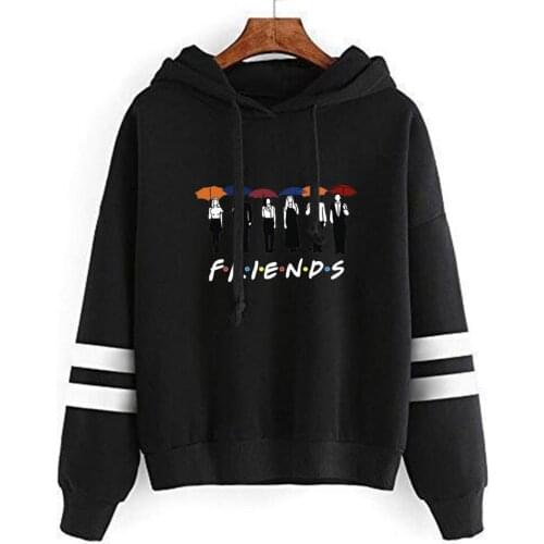 2021 Stranger Things Streetwear Couple hoodie Casual Girls Womens pullover Child Friends Print Hoodies Fleece Sweatshirts tops