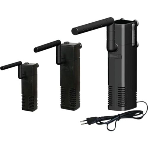 Internal Aquarium Filter Water Pump with Spray Bar Filtration Durable for Fish Tank