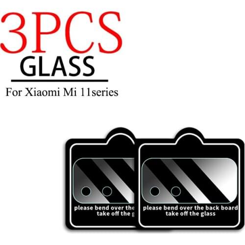3pcs For Xiaomi mi 11 mi 10t Pro Lite Glass Lens Protector Camera Screen Protector on for Xaomi Mi 10t 11 Lite Protective Glass