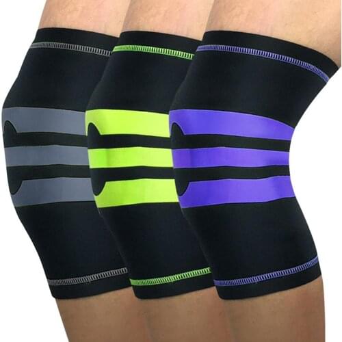 1Pc Breathable Anti-slip Knee Pad Brace Support Guard for Outdoor Sports Cycling KneePad Sportswear Accessories