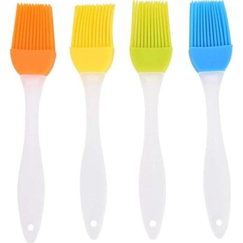 1pcs High Temperature Cake Egg Liquid Brush Home DIY Silicone Tool Eco-friendly Oil Cream Cooking Basting Kitchen Barbecue Brush