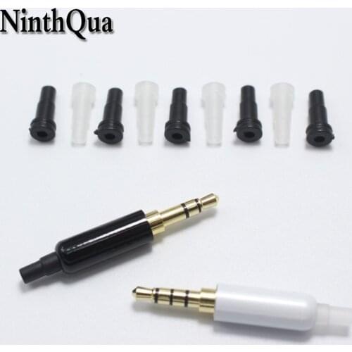 10Pcs DIY 3.5MM Tail Socket Plug For Diameter 4mm Series 3.5mm Tail Hole Protective Filling Sleeve Tail Repair Applicable