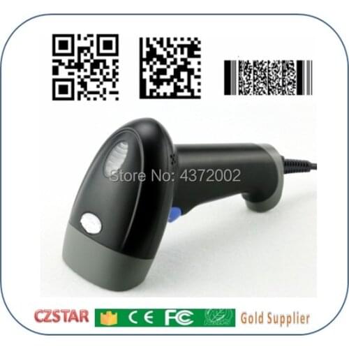 Wireless Wired USB 2D QR PDF417 Data Barcode Scanner CCD Bar Code Reader for logistics warehouse inventory retails shop payment