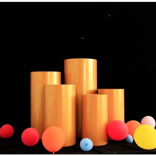 Round Party Decoration Floor Cake Table Pedestal Stand Cylinder Plinth DIY Wedding Decorations senyu2104