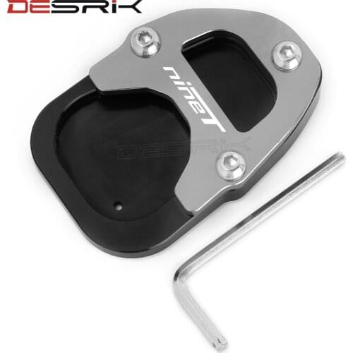 For BMW R Nine T R nineT RnineT RNINET 2017-2019 Motorcycle Kickstand Foot Side Stand Extension Pad Support Plate Enlarge Stand