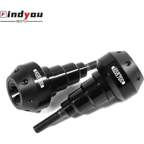 For YAMAHA XSR900 XSR 900 2014-2019 Motorcycle Falling Protection Frame Slider Fairing Guard Anti Crash Pad Protector Black