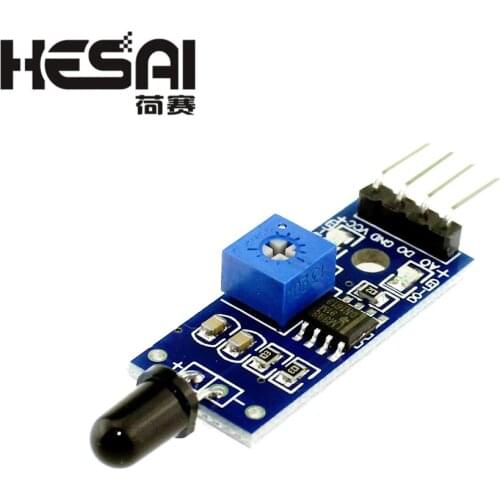 10pcs/lot Flame Sensor Module Ignition Source Fire Detection Module Detects Infrared Receiver Module