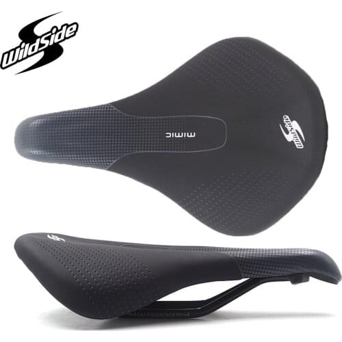 WILDSIDE Lightweight Road Bike Saddle for Men Women Road Off-road Mtb Mountain Bike Comfort Saddle Triathlon TT Wide Racing Seat