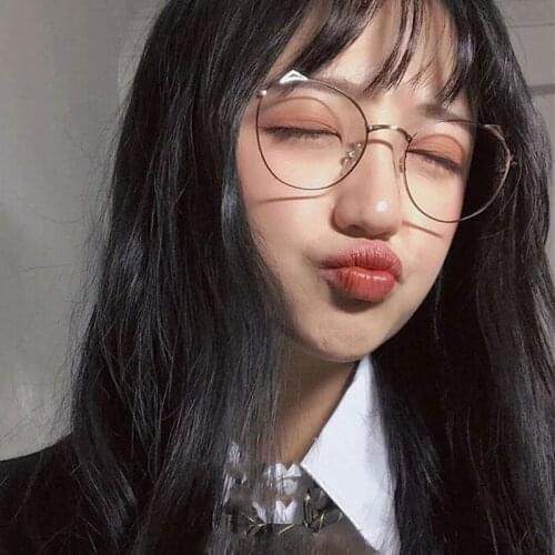 Small Round Optical Glasses Woman Anti Blue Light Glassses for Man Eye Protecter Computer Cateye Oculos Feminine Gaming Gafas