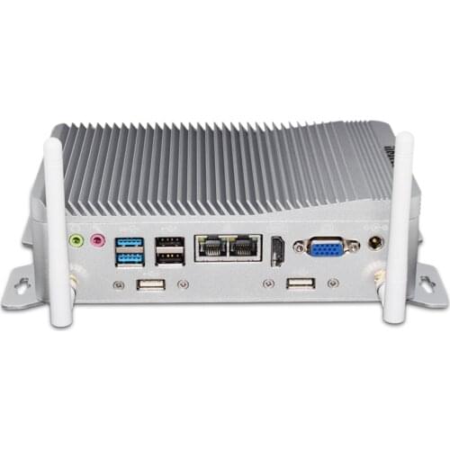 Intel Industrial mini pc with GPIO Celeron J1900 7*24hours linux small computer WiFi HDMI VGA 4G
