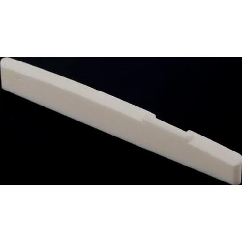 Musiclily Bone Acoustic Guitar Saddle, DJ-12 72x3x9mm (2 Pieces)