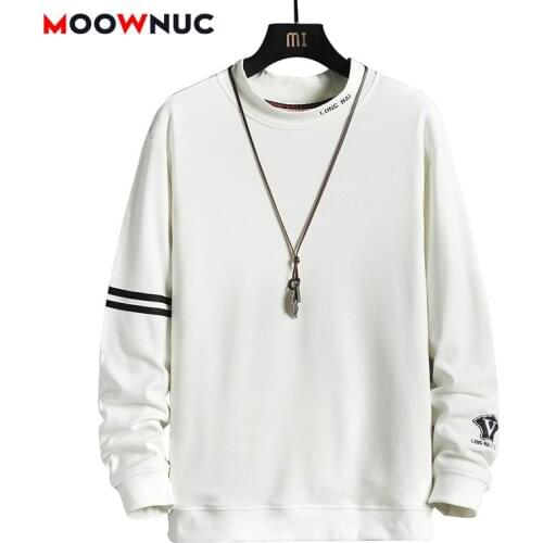 Hombre Sportswear Sweatshirts Hoodies For Men Pullover Casual Male Fashion Tracksuit 2021 Spring Autumn Solid Hip Hop MOOWNUC