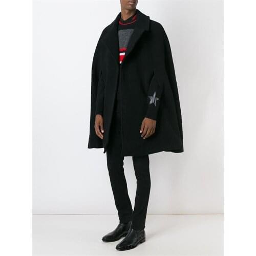 Yamamoto mens new style urban youth fashion trend Yamamoto mens sweater cape loose large size cape