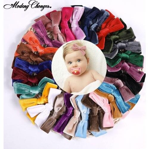 Solid Color Hair Clip For Women Hairgrips Korean Flannel Version Of The Bow Crocodile Clip Hairpin Bangs Clips Hair Accessories